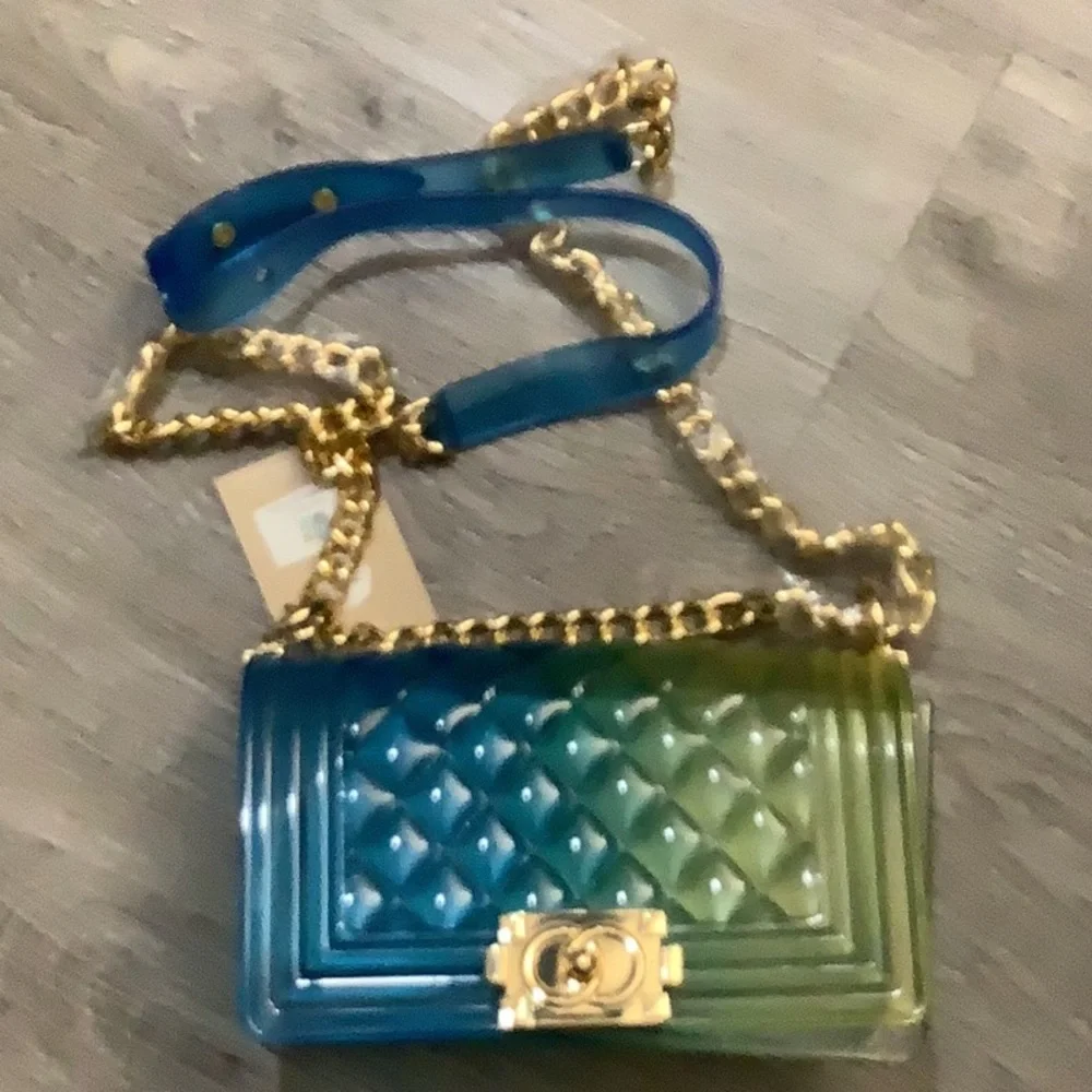 Most Wanted Transparent Two Tone Bag